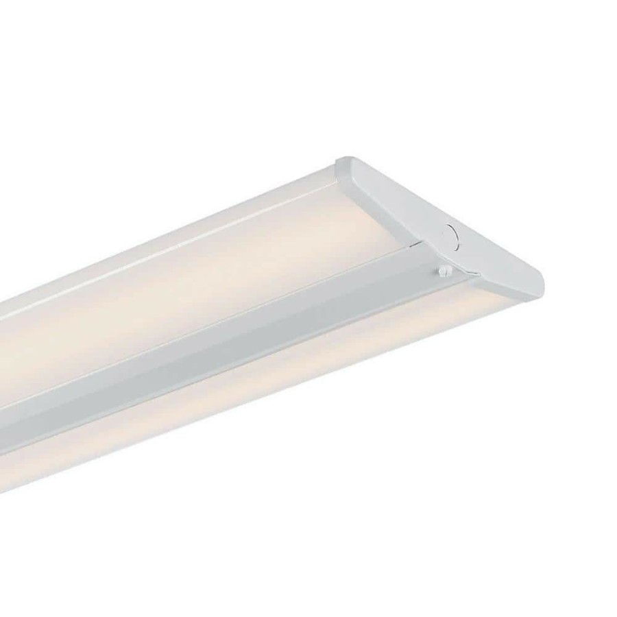 Commercial Lighting * | 4 Ft. 7,750 Lumens Integrated Led White Wraparound Light, 3000K By Envirolite