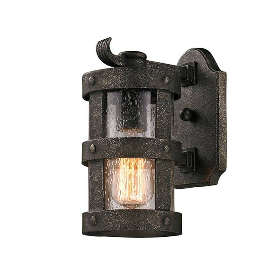 Outdoor Lighting * | Barbosa Barbosa Bronze Outdoor Wall Lantern Sconce By Troy Lighting