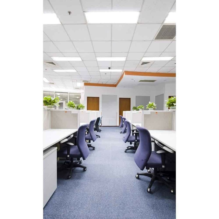 Commercial Lighting * | 2 Ft. X 4 Ft. Integrated Led White Troffer With 6 Ft. Whip, 4000K By Envirolite