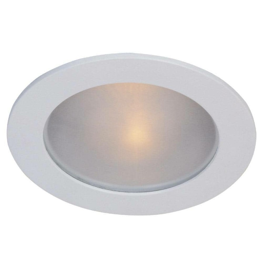 Recessed Lighting * | 4 In. White Shower Recessed Lighting Trim (6-Pack) By Envirolite