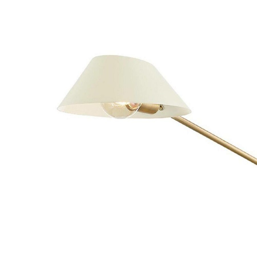 Vanity Lighting * | Sacramento 1-Light Patina Brass Soft Sand Plug-In Sconce By Troy Lighting