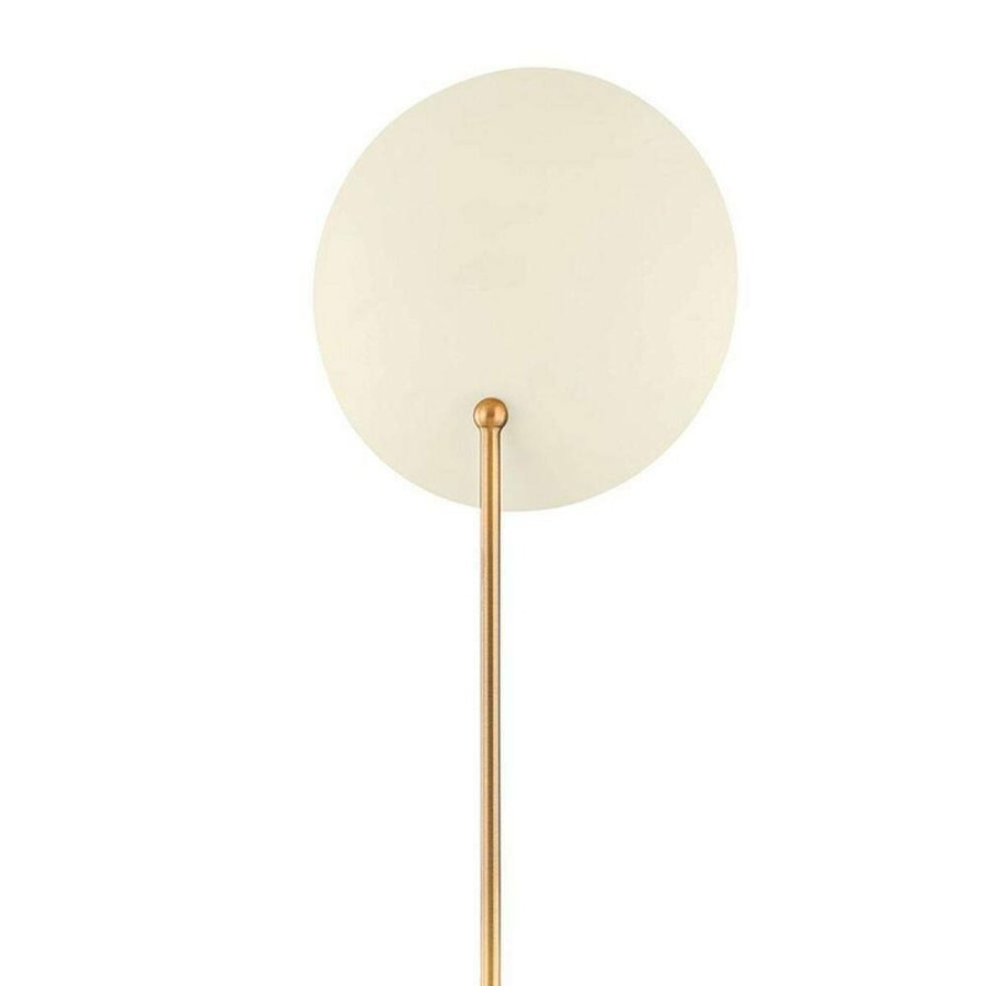 Wall Sconces * | Leif 1-Light Patina Brass Soft Sand Plug-In Sconce By Troy Lighting