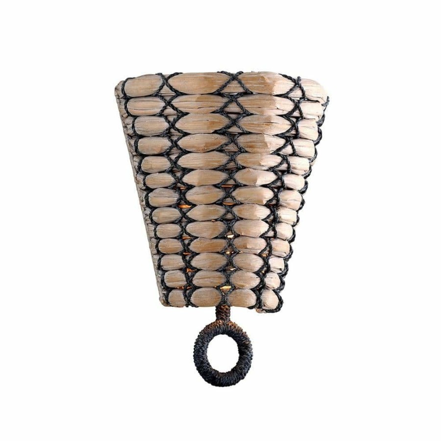 Wall Sconces * | Solana 7.25 In. Earthen Bronze Sconce By Troy Lighting