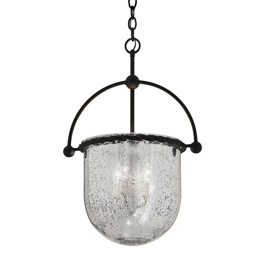 Commercial Lighting * | Mercury 3-Light Old Iron Pendant By Troy Lighting