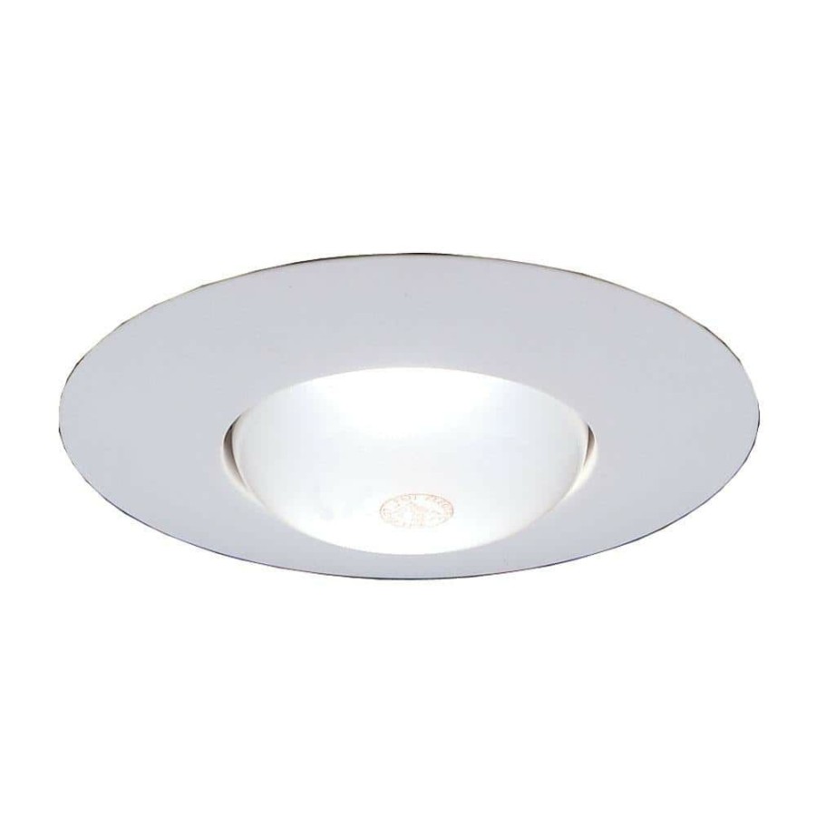 Recessed Lighting * | 6 In. R30 White Recessed Open Trim (12-Pack) By Envirolite