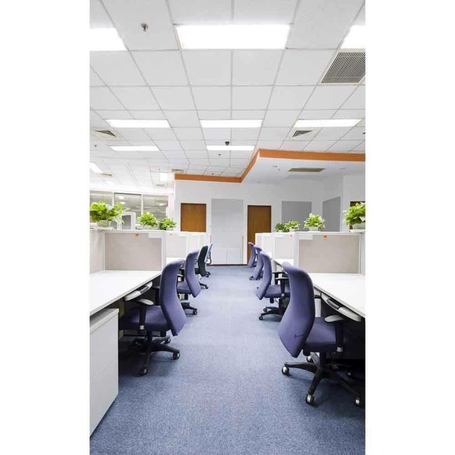 Commercial Lighting * | 2 Ft. X 2 Ft. 64-Watt Equivalent Integrated Led White Troffer, 4000K By Envirolite