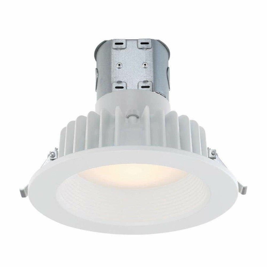 Recessed Lighting * | Easy Up 6 In. White Integrated Led Recessed Kit By Envirolite