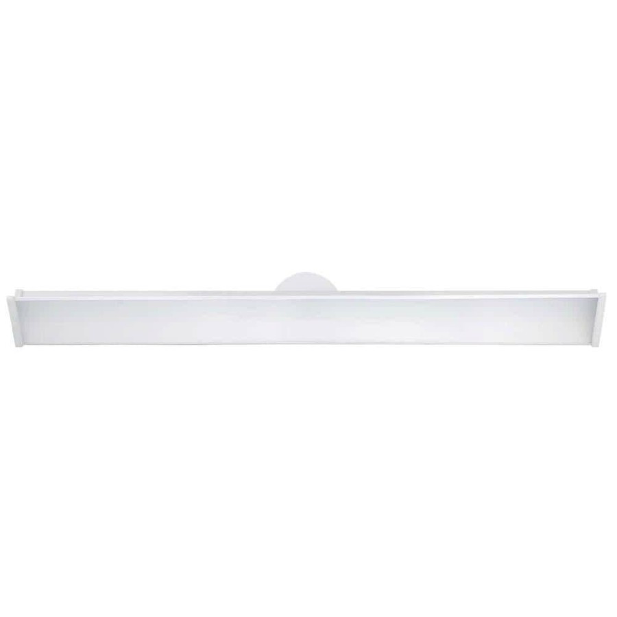 Commercial Lighting * | 3 Ft. 3,000 Lumens Integrated Led White Wraparound Light, 4000K By Envirolite