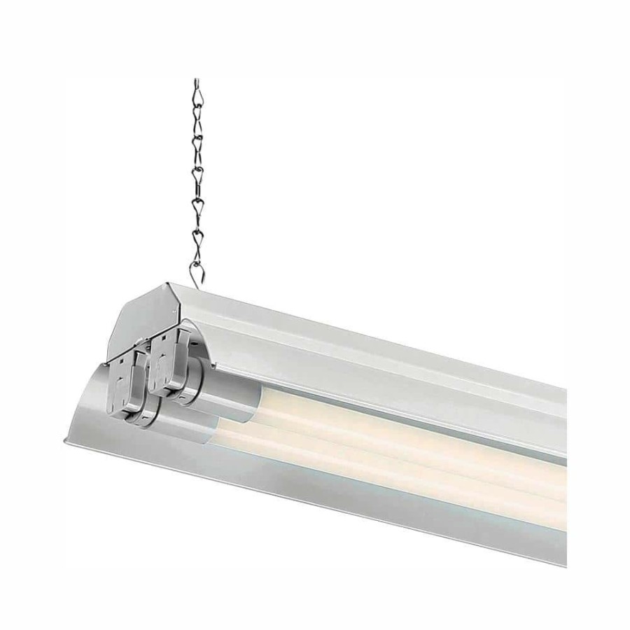 Commercial Lighting * | 4 Ft. T8 Led White Shop Light By Envirolite