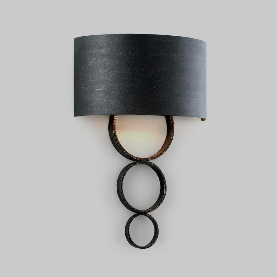 Wall Sconces * | Rivington 10 In. Charred Copper Sconce By Troy Lighting